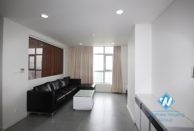 High floor one bedroom apartment for rent in Water Mark, Lac Long Quan street, Ha Noi